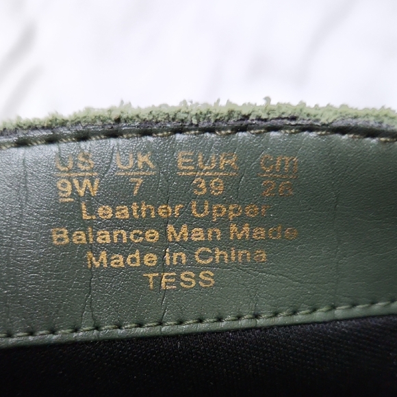 Naturalizer Green Suede Heeled Boots - Picture 4 of 14